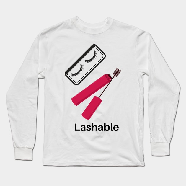 Lashable Long Sleeve T-Shirt by dmangelo